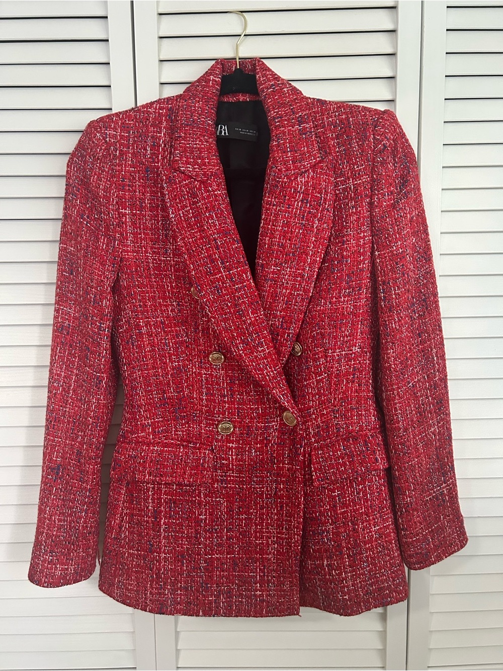 NEW Zara Tweed Blazer